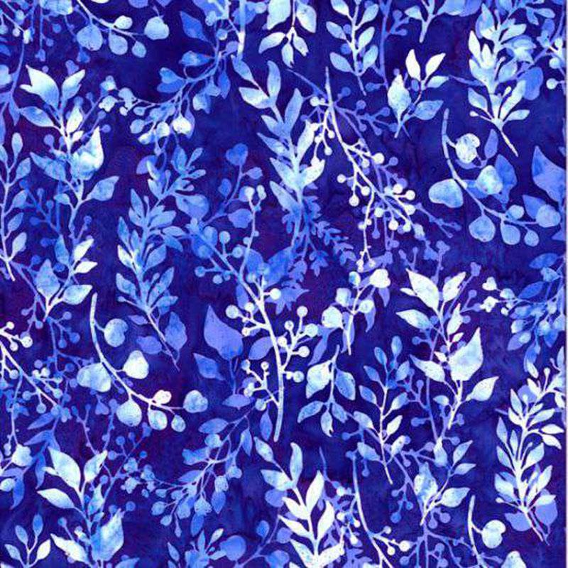 Hoffman Batik U2460 324 Dragonfly Foliage By The Yard