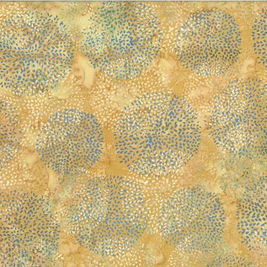 Hoffman Bali Batik U2502 250 Sahara Circle Bursts By The Yard
