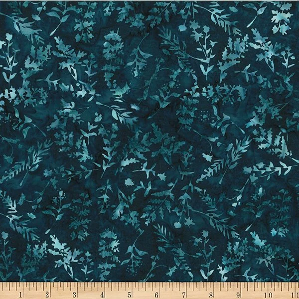 Hoffman Batik W2564 239 Persia Mixed Weeds By The Yard