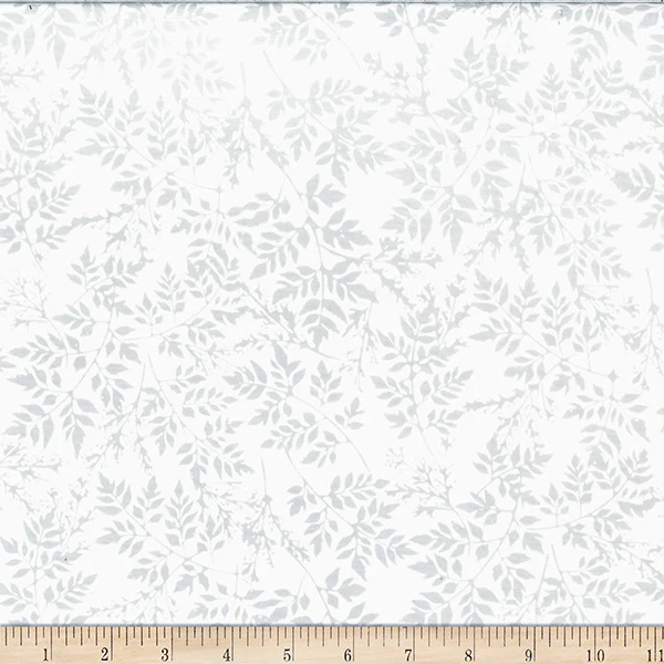 Hoffman Batik W2579 521 Mist Packed Leaves By The Yard