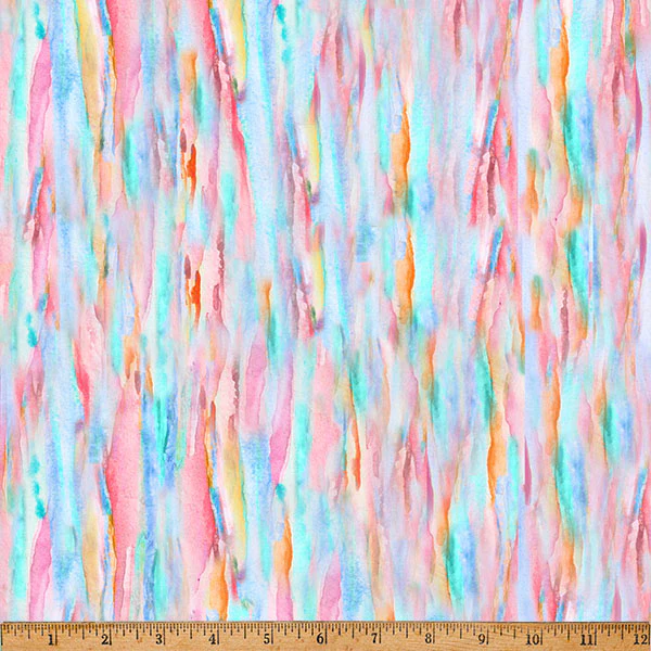 Hoffman Spectrum Print Fiore X5633 16 Sky By The Yard