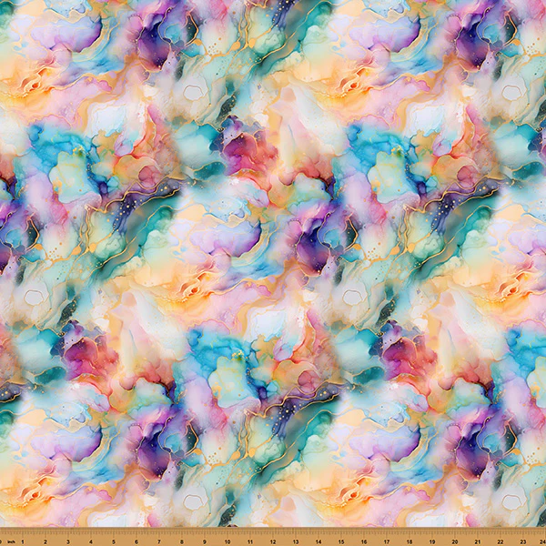 Hoffman Spectrum Print Flourish X5628 130 Multi By The Yard