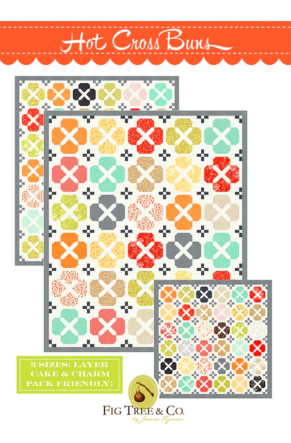 HOT CROSS BUNS - Fig Tree & Co. Pattern #1791