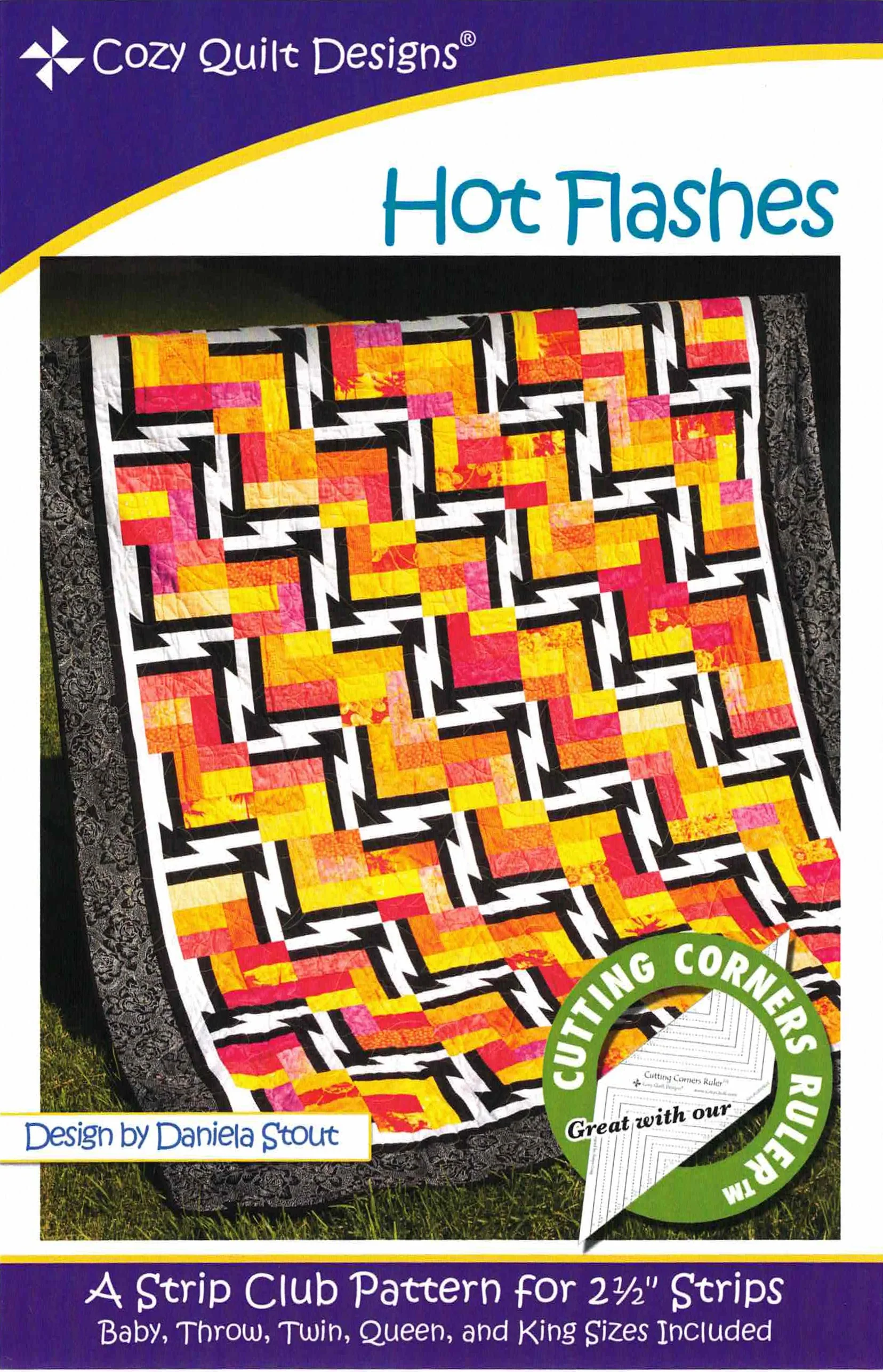 HOT FLASHES - Cozy Quilt Designs Pattern