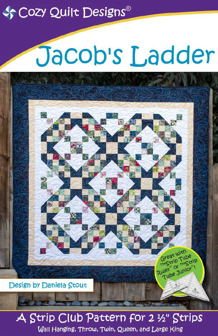 JACOB'S LADDER - Cozy Quilt Designs Pattern DIGITAL DOWNLOAD