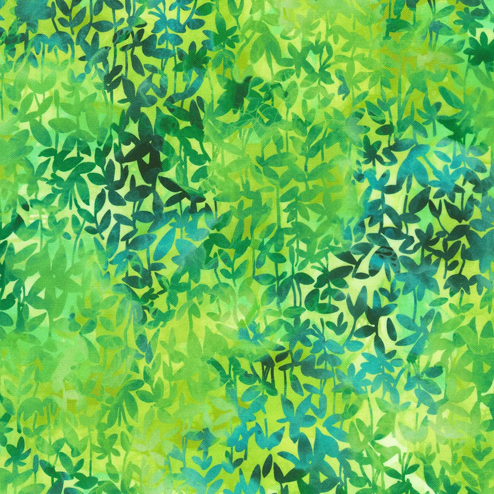 Kaufman Bella Blossoms 23081 47 Grass Small Leaves By The Yard