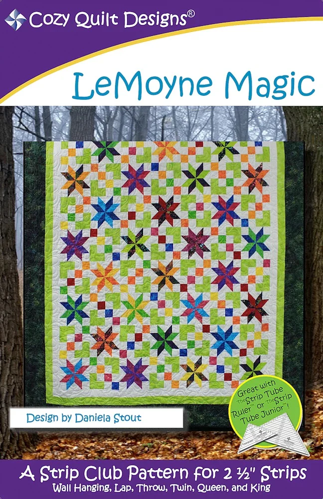 LEMOYNE MAGIC - Cozy Quilt Designs Pattern DIGITAL DOWNLOAD