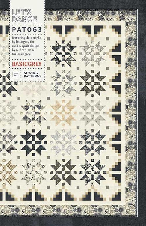LET'S DANCE - BASICGREY Quilt Pattern 063 DIGITAL DOWNLOAD