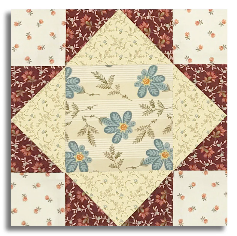 Matt's Andover Pre-Cut 12 Block King's Crown Quilt Kit - Farmer's Daughter 2 - Image 3