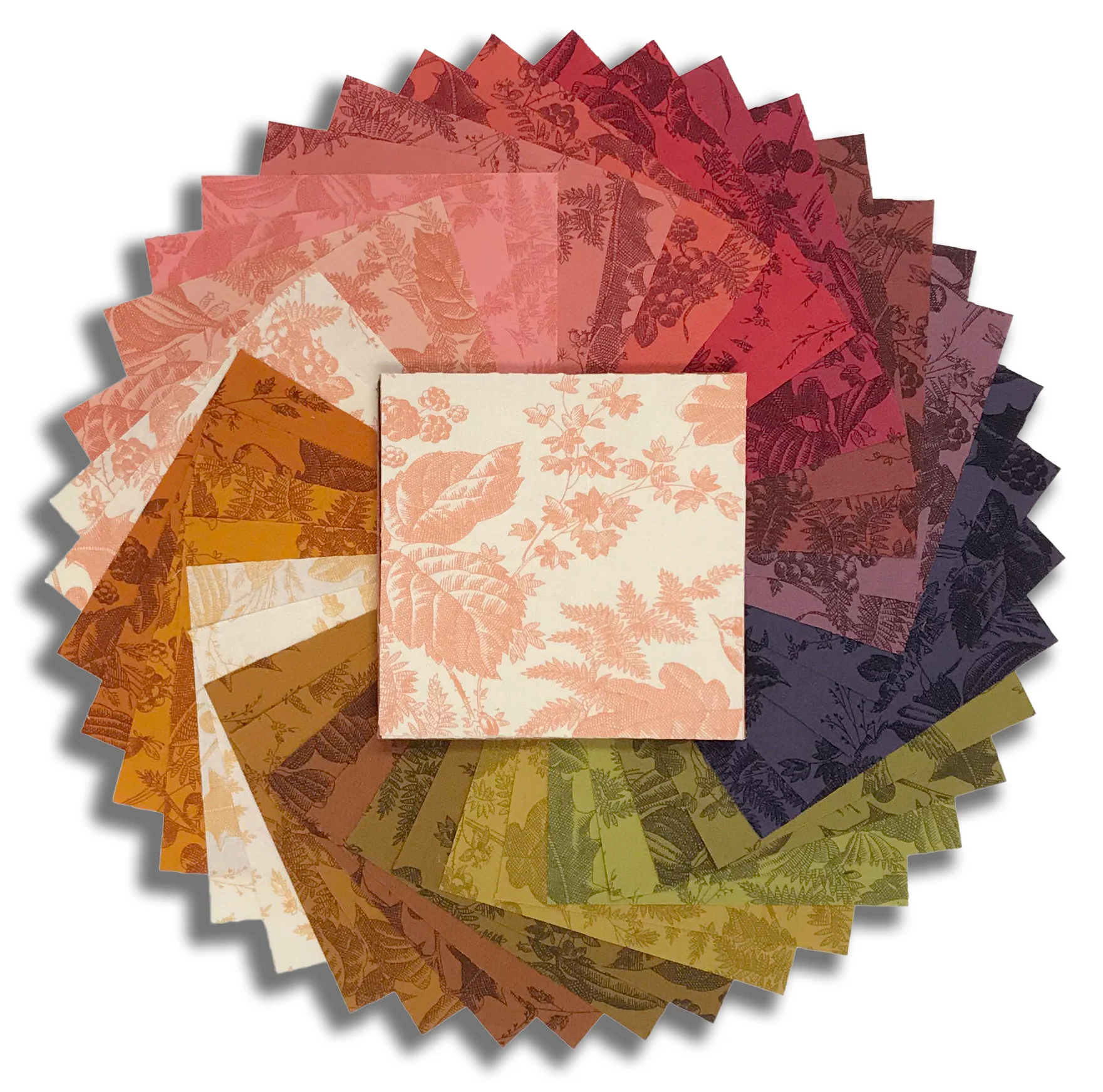 Matt's Andover Pre-Cut 40 Piece 5" Charm Squares - Vermont - Summer