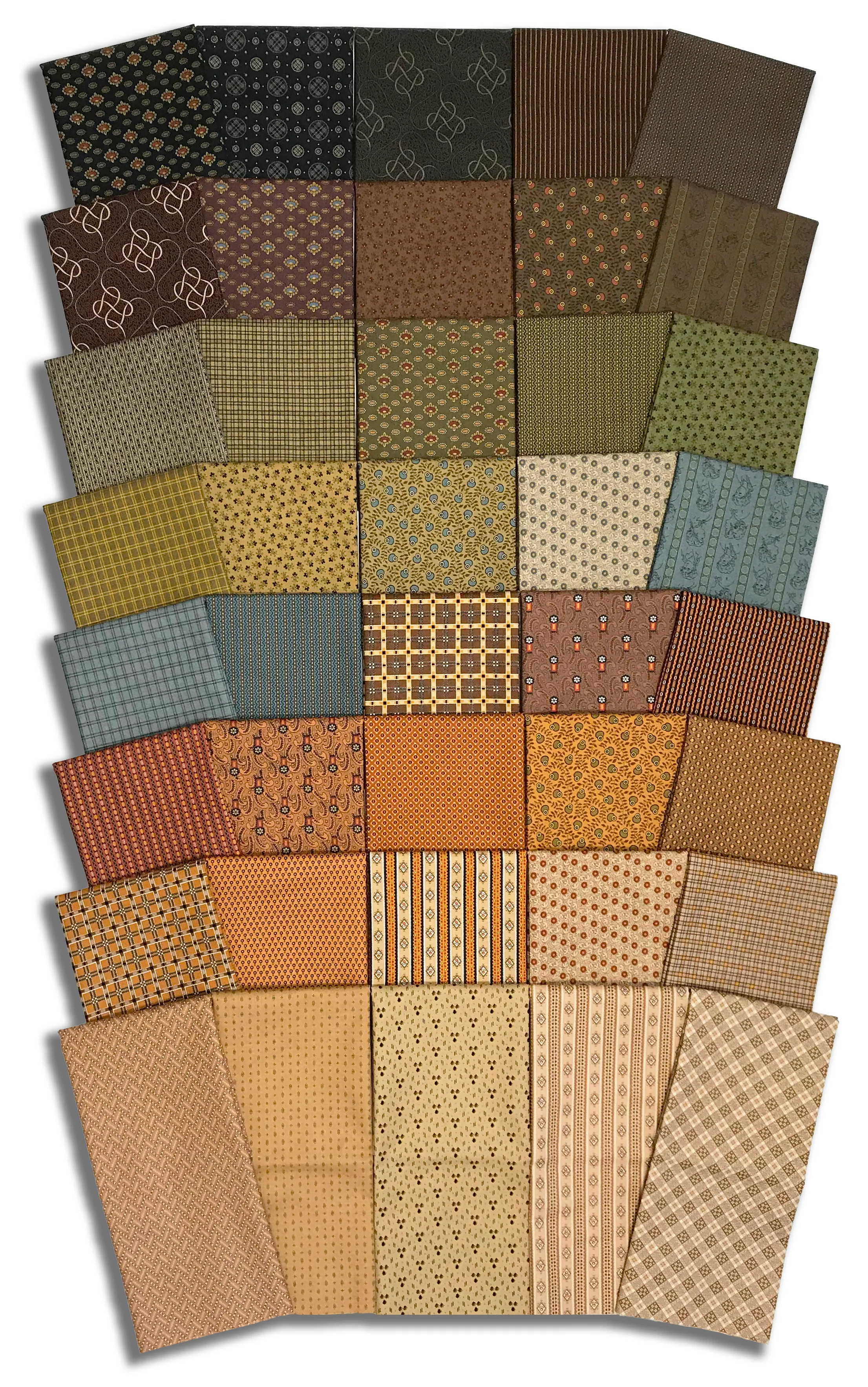 Matt's Andover Pre-Cut 40 Piece Half Yard Bundle - Jo Morton