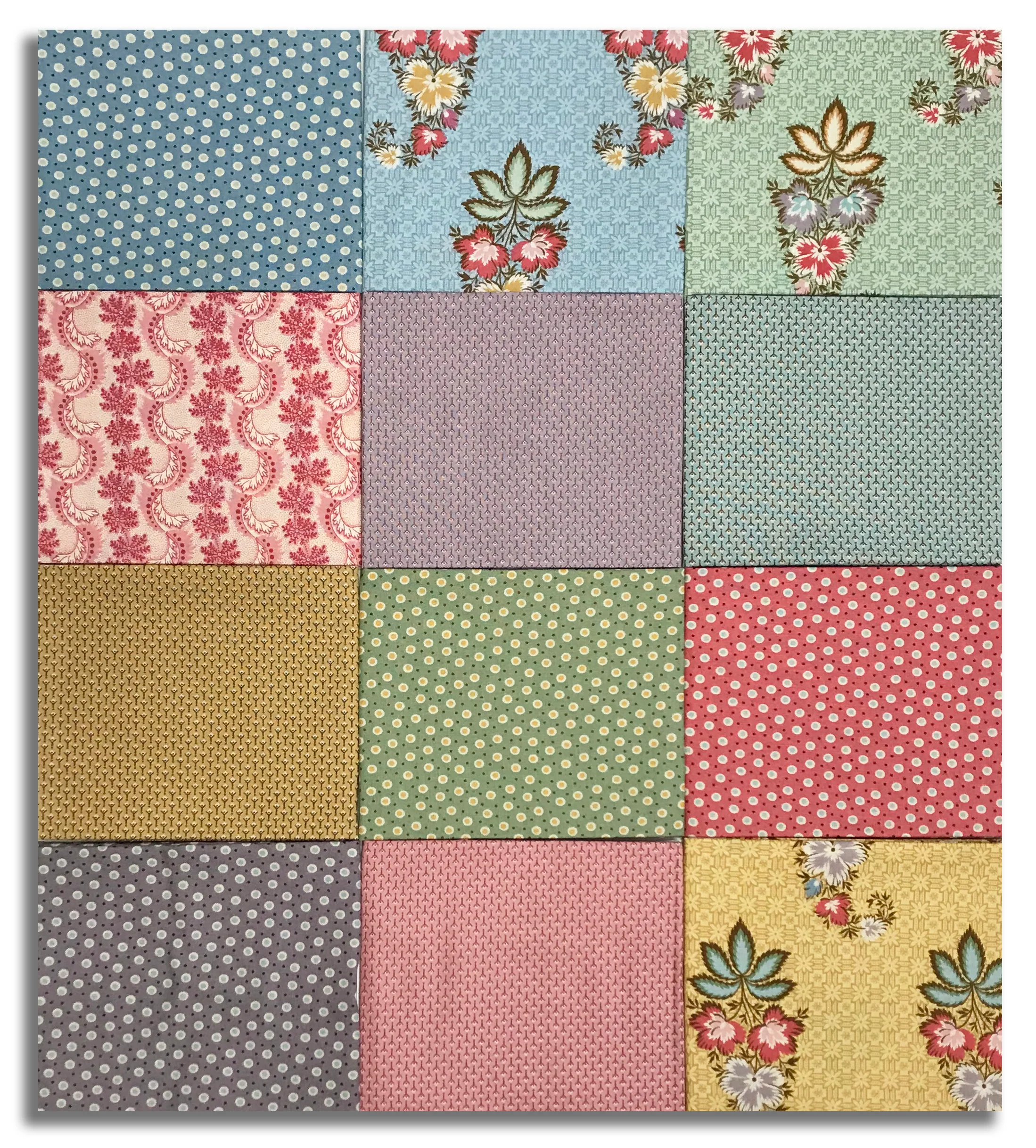 Matt's Cut Andover Holbrook Pre-Cut 12 Piece Fat Quarter Bundle - Dark - Image 2