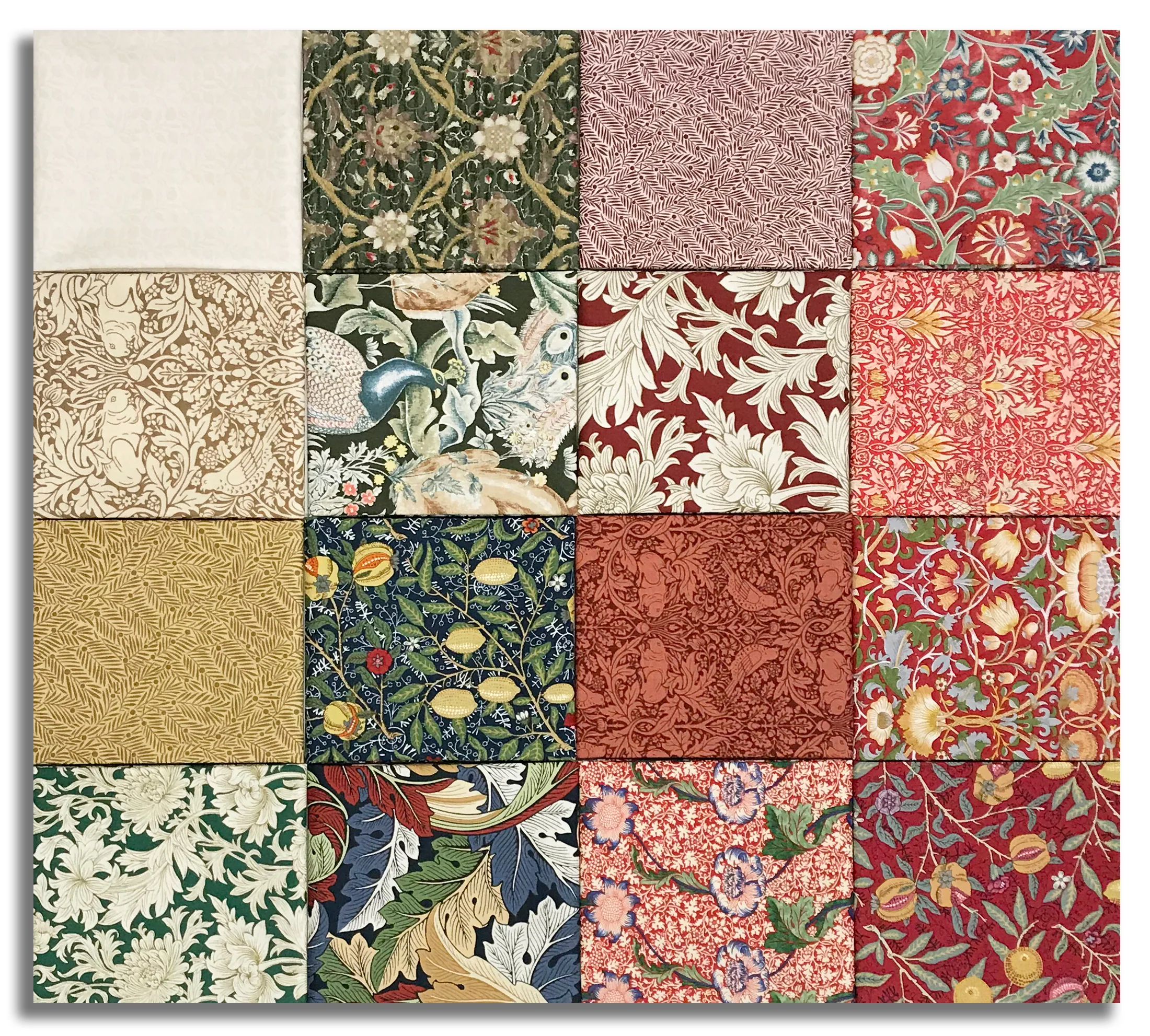 Matt's Free Spirit Pre-Cut 16 Piece Fat Quarter Bundle - Oxford Holiday - Image 2