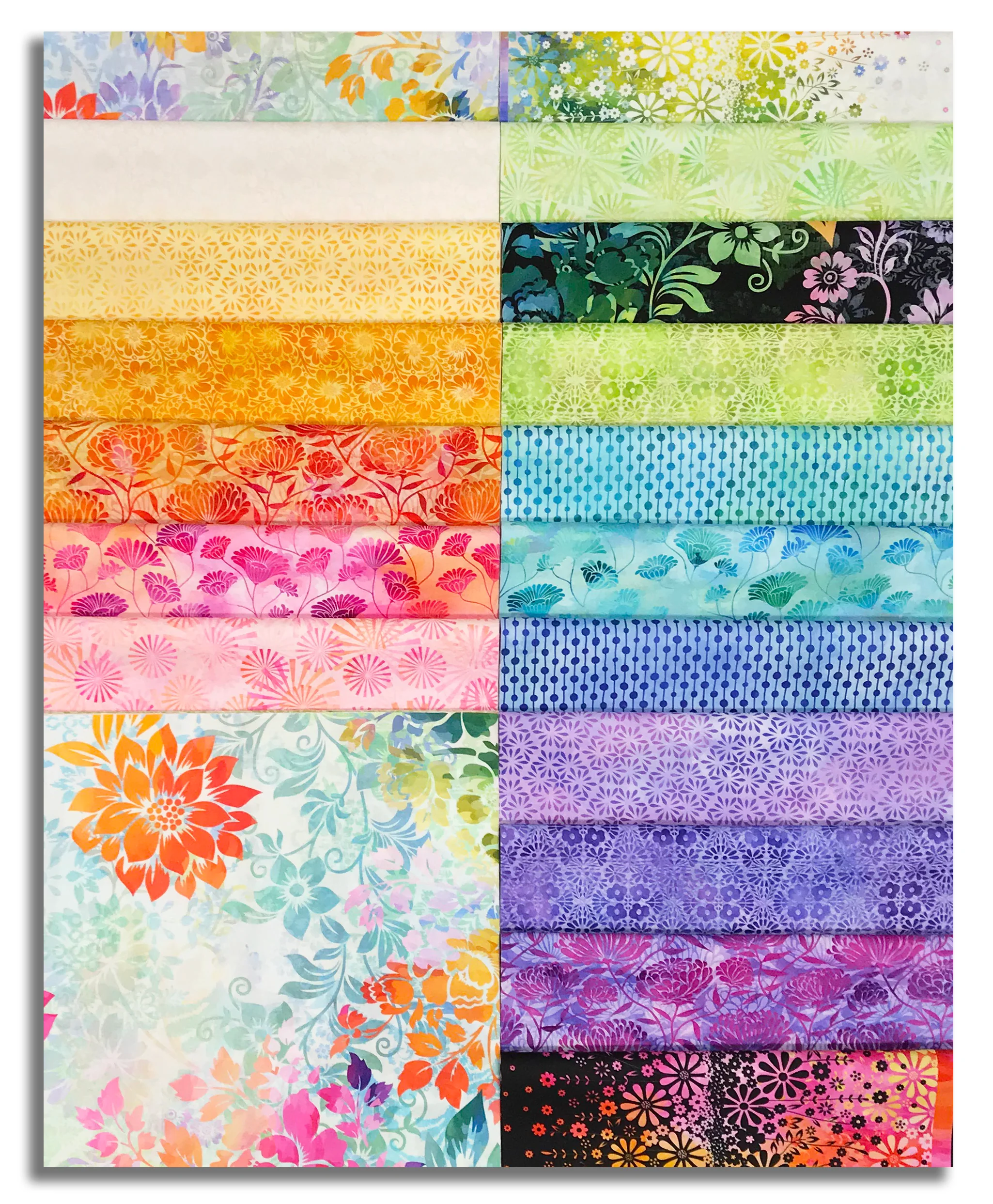 Matt's In The Beginning Pre-Cut 40 Piece 10" Squares Layer Cake - Felicity
