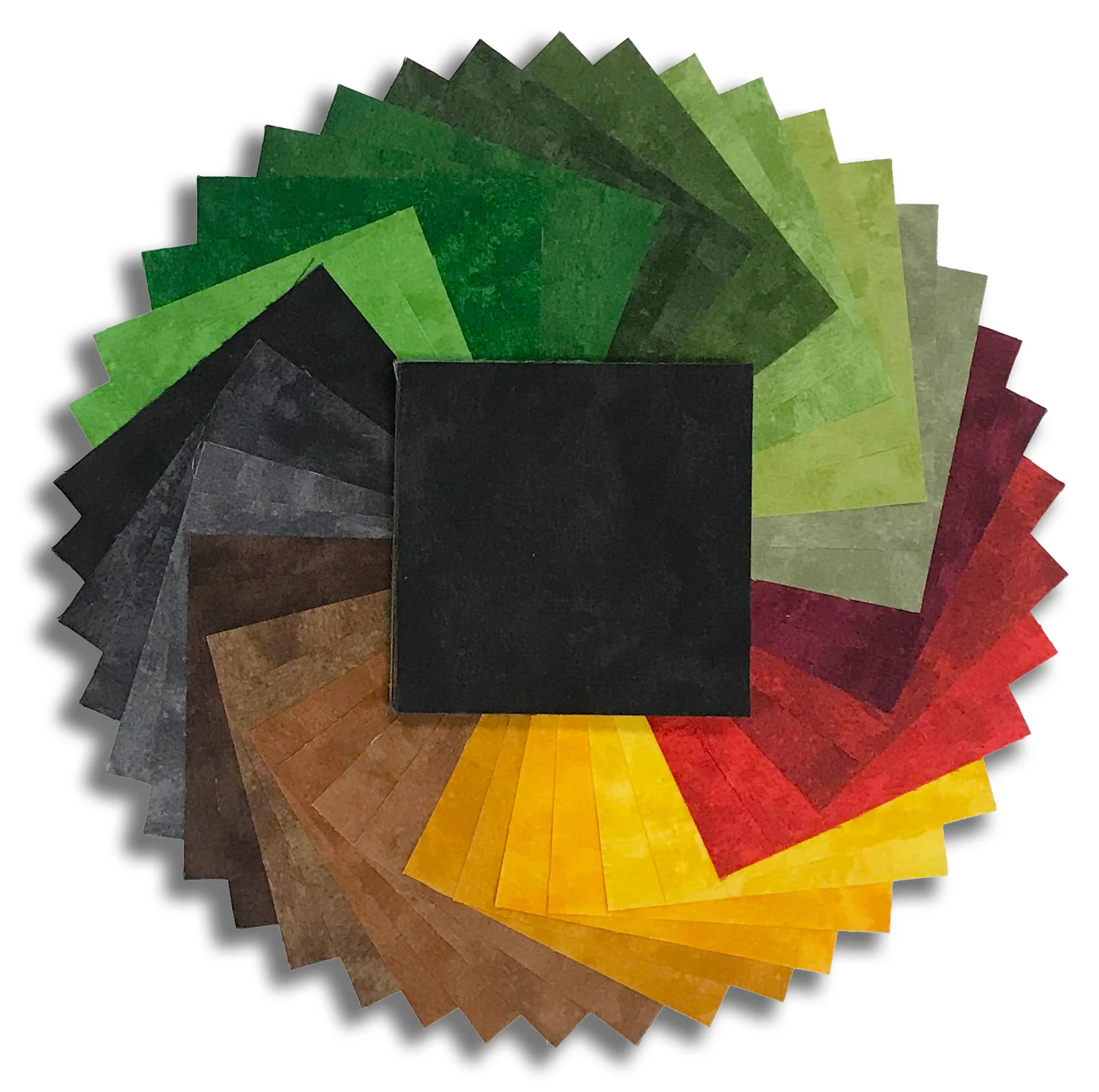 Matt's Northcott Pre-Cut 42 Piece 5" Charms - Toscana - Dark