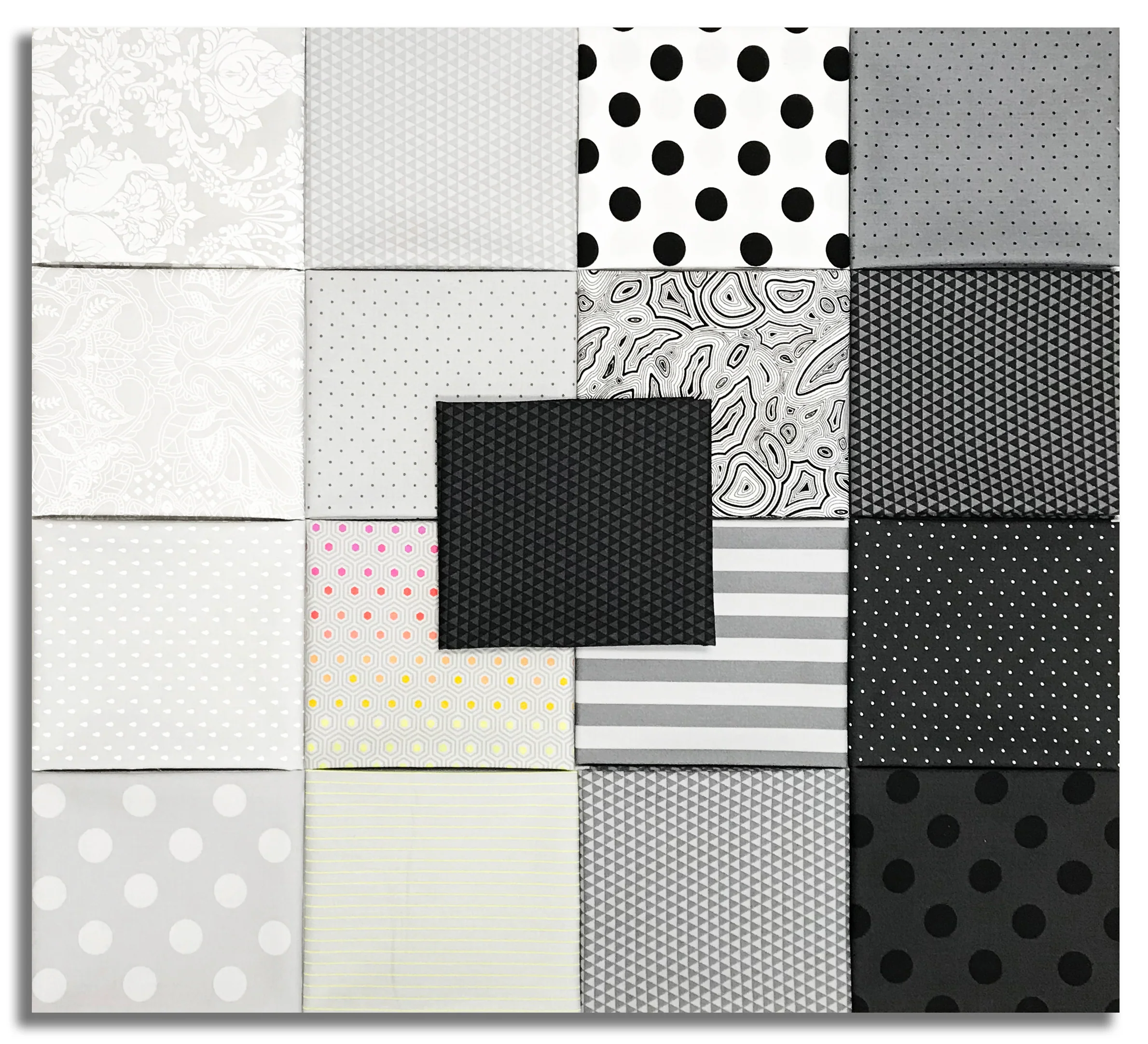 Matt's Pre-Cut 17 Piece Fat Quarter Bundle - Tula's True Colors - Whisper - Image 2