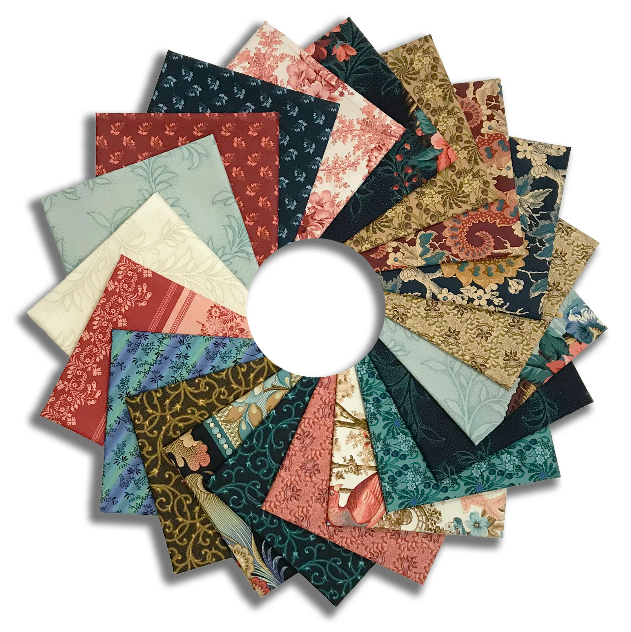 Matt's Pre-Cut Henry Glass & Co. 20 Piece Fat Quarter Bundle - Philomena