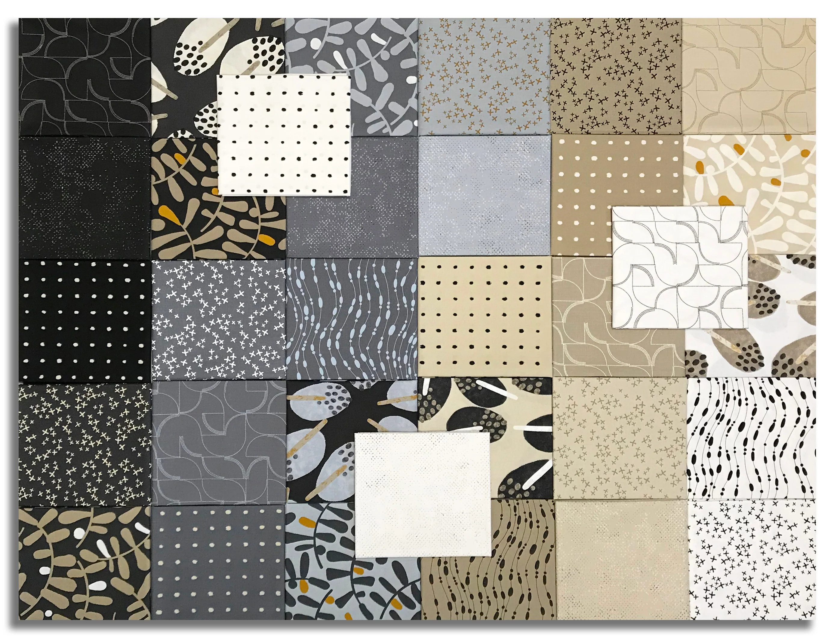Matt's Pre-Cut Moda 33 Piece Fat Quarter Bundle - Mira - Image 2