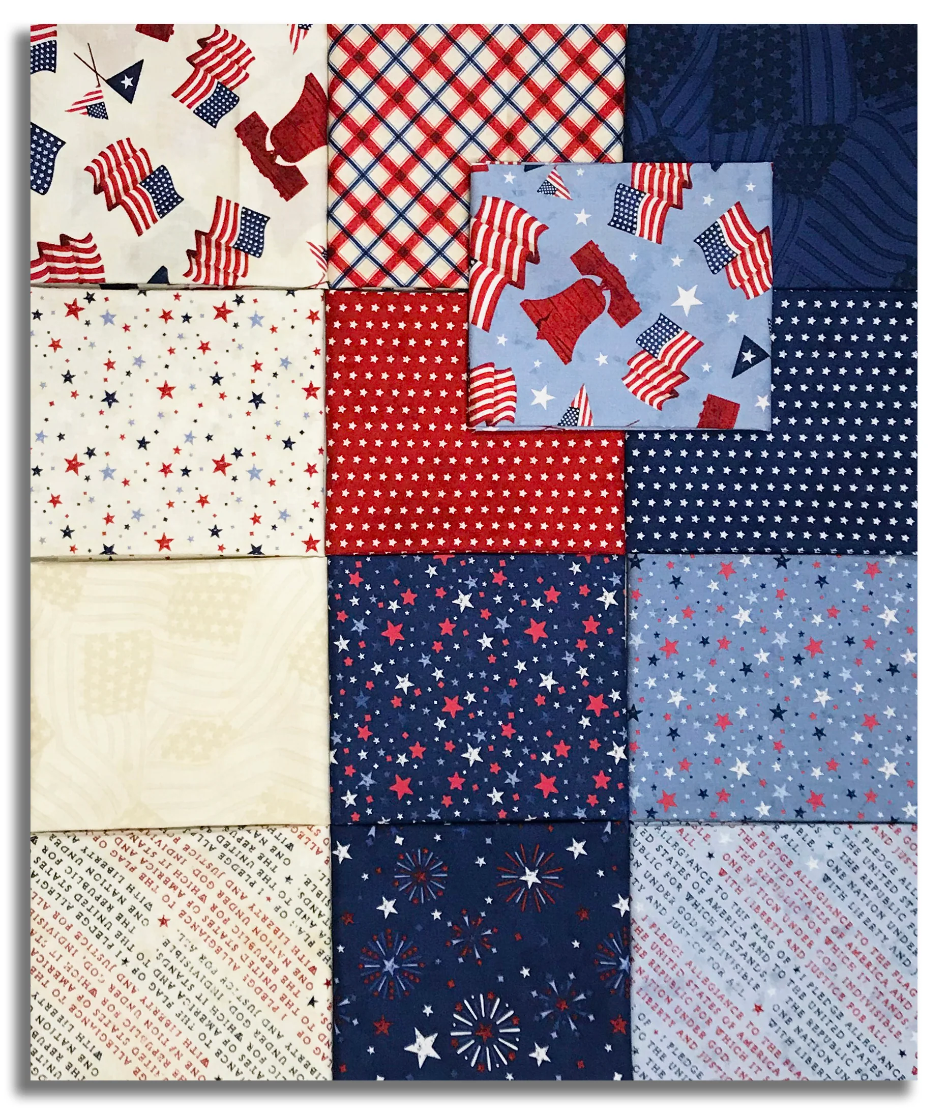 Matt's Wilmington Pre-Cut 13 Piece Fat Quarter Bundle - Founding Glory - Image 2