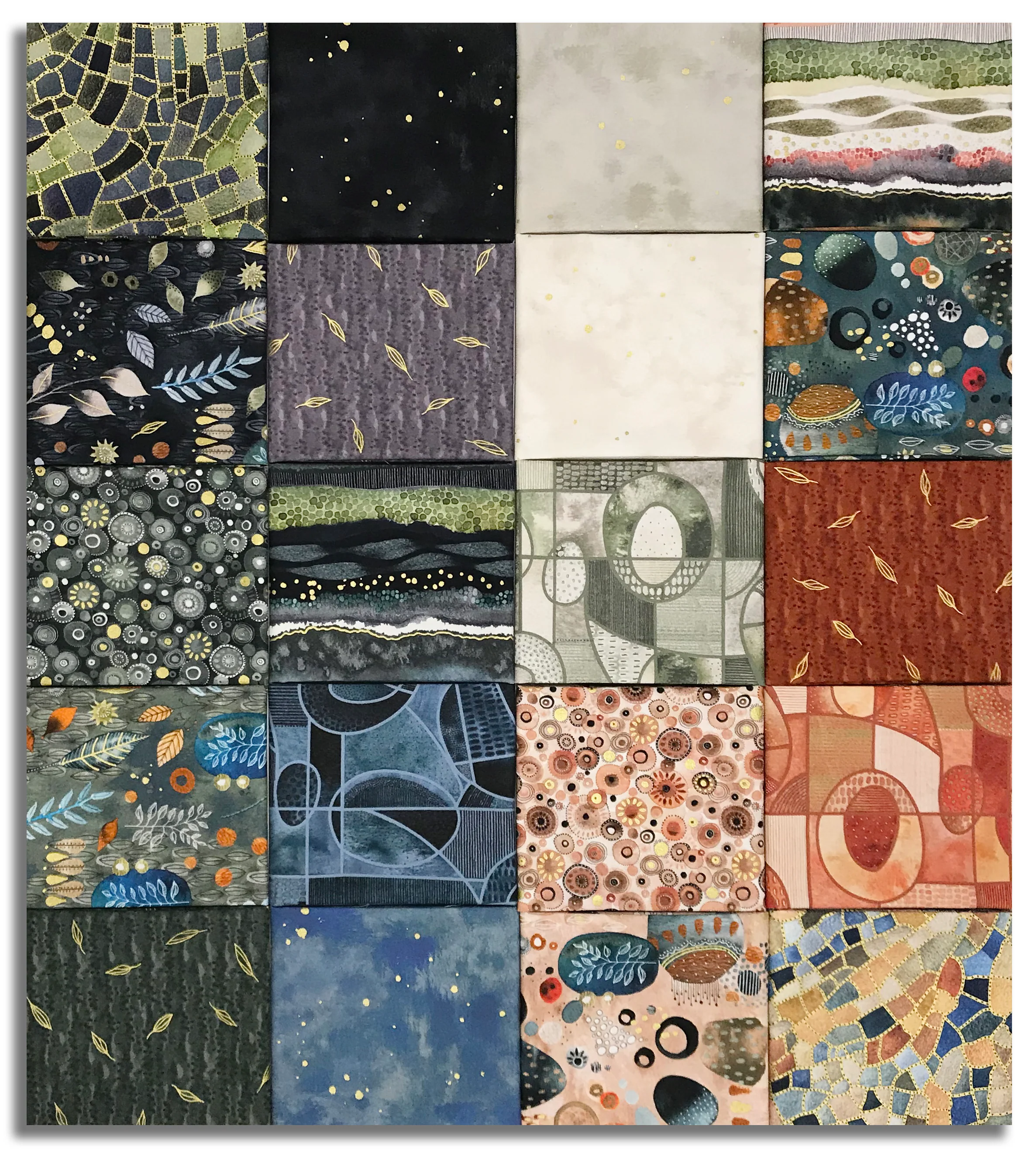 Matt's Windham Pre-Cut 20 Piece Fat Quarter Bundle - Flora & Form - Image 2