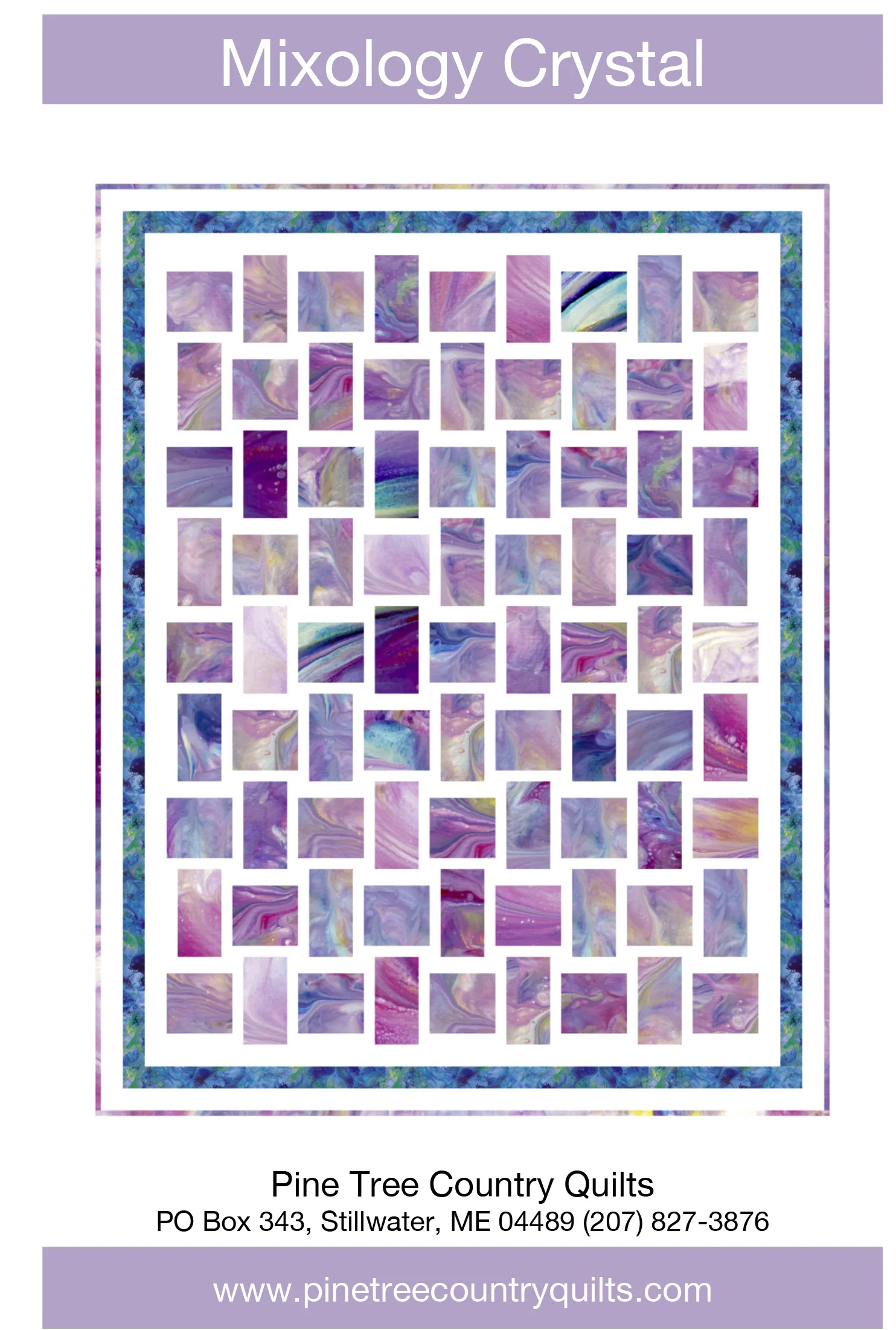 MIXOLOGY - Pine Tree Country Quilts Pattern - DIGITAL DOWNLOAD