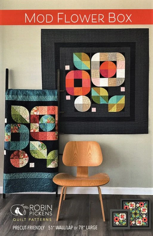 MOD FLOWER BOX - Robin Pickens Quilt Pattern MFB138