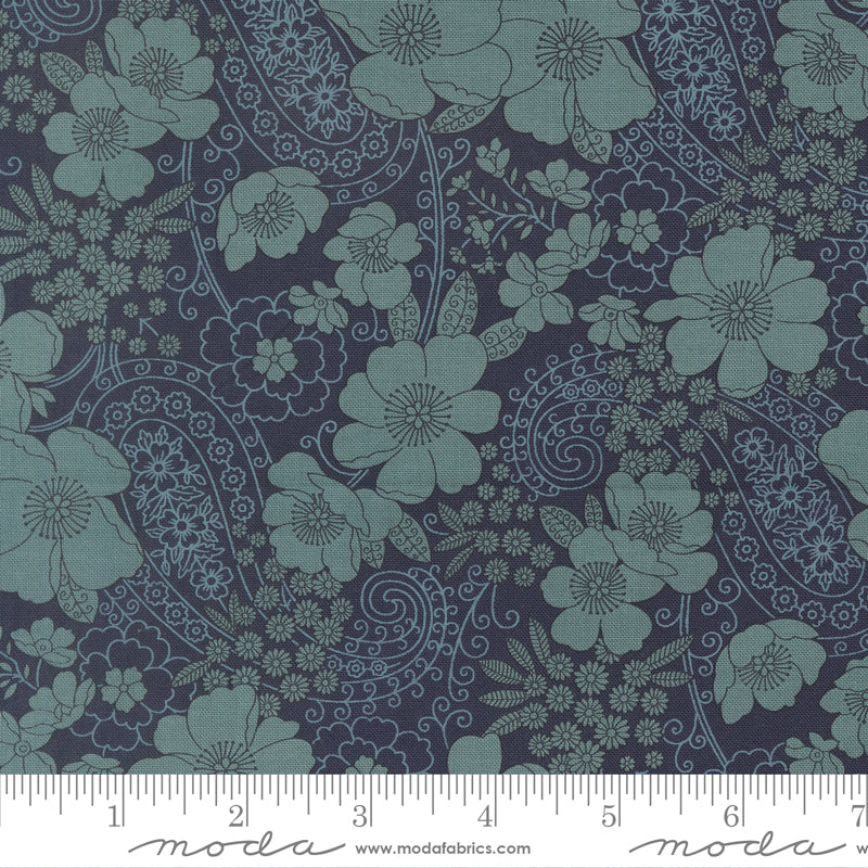 Moda Chelsea Garden 33852 19 Midnight Garden Party By The Yard