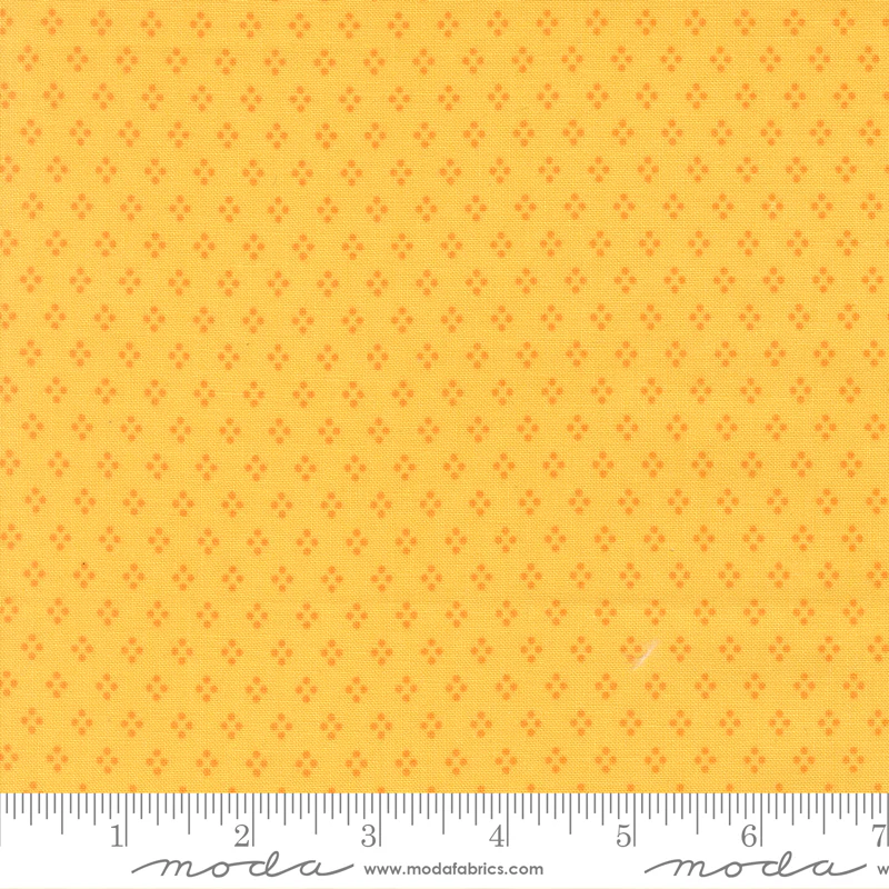 Moda Delightfully Yours 37707 12 Buttercup Dots By The Yard