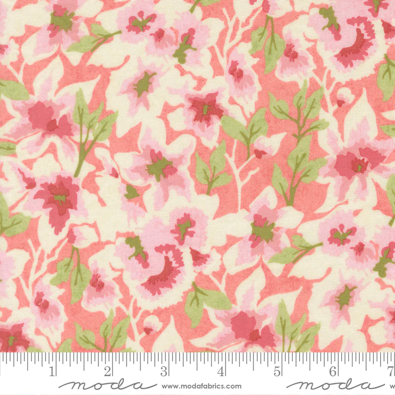 Moda Fieldrush 30781 13 Peony Gossamer By The Yard