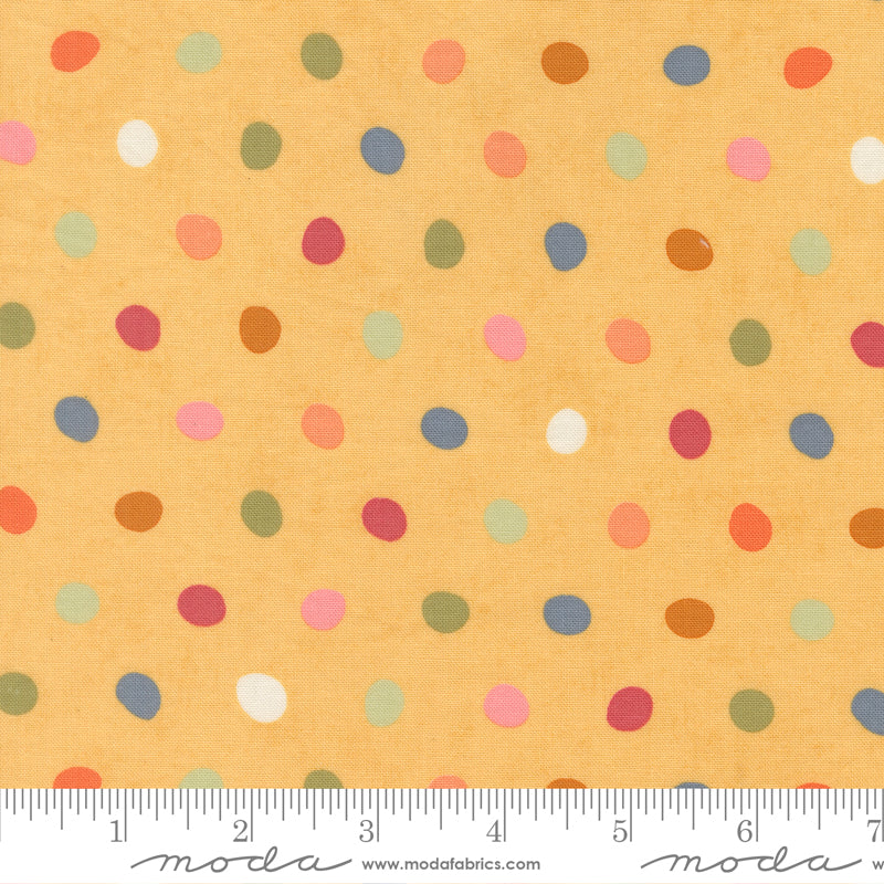 Moda Fieldrush 30788 16 Sunshine Poppy By The Yard
