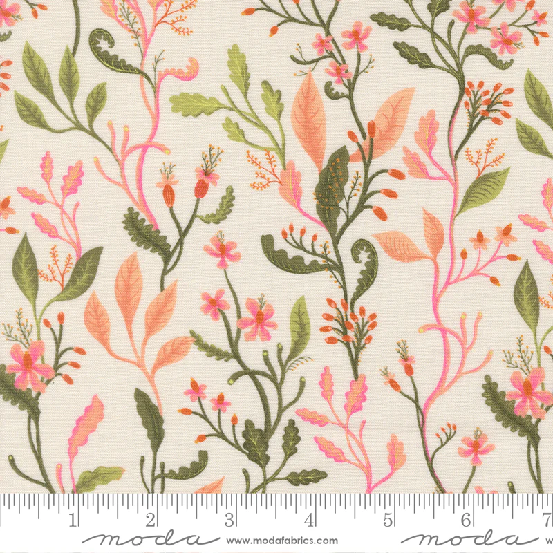 Moda Floral Fondant 14131 11 Cloud Florals By The Yard