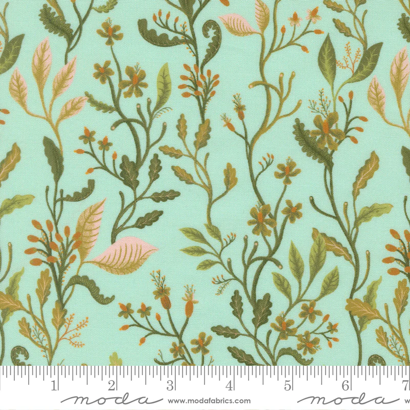 Moda Floral Fondant 14131 16 Sky Florals By The Yard