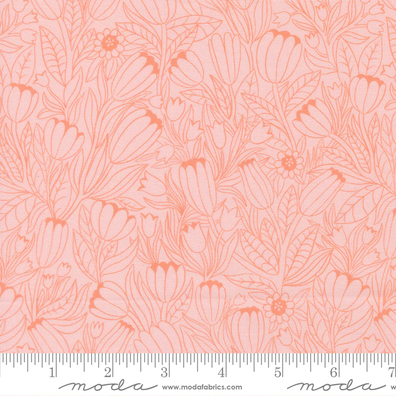 Moda Floral Fondant 14132 20 Petal Tulip By The Yard