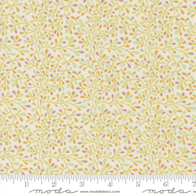 Moda Floral Fondant 14137 11 Cloud Vine Buds By The Yard