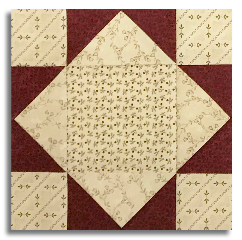 Moda Kansas Troubles Pre-Cut 12 Block King's Crown Quilt Kit - Quail Run - Image 3