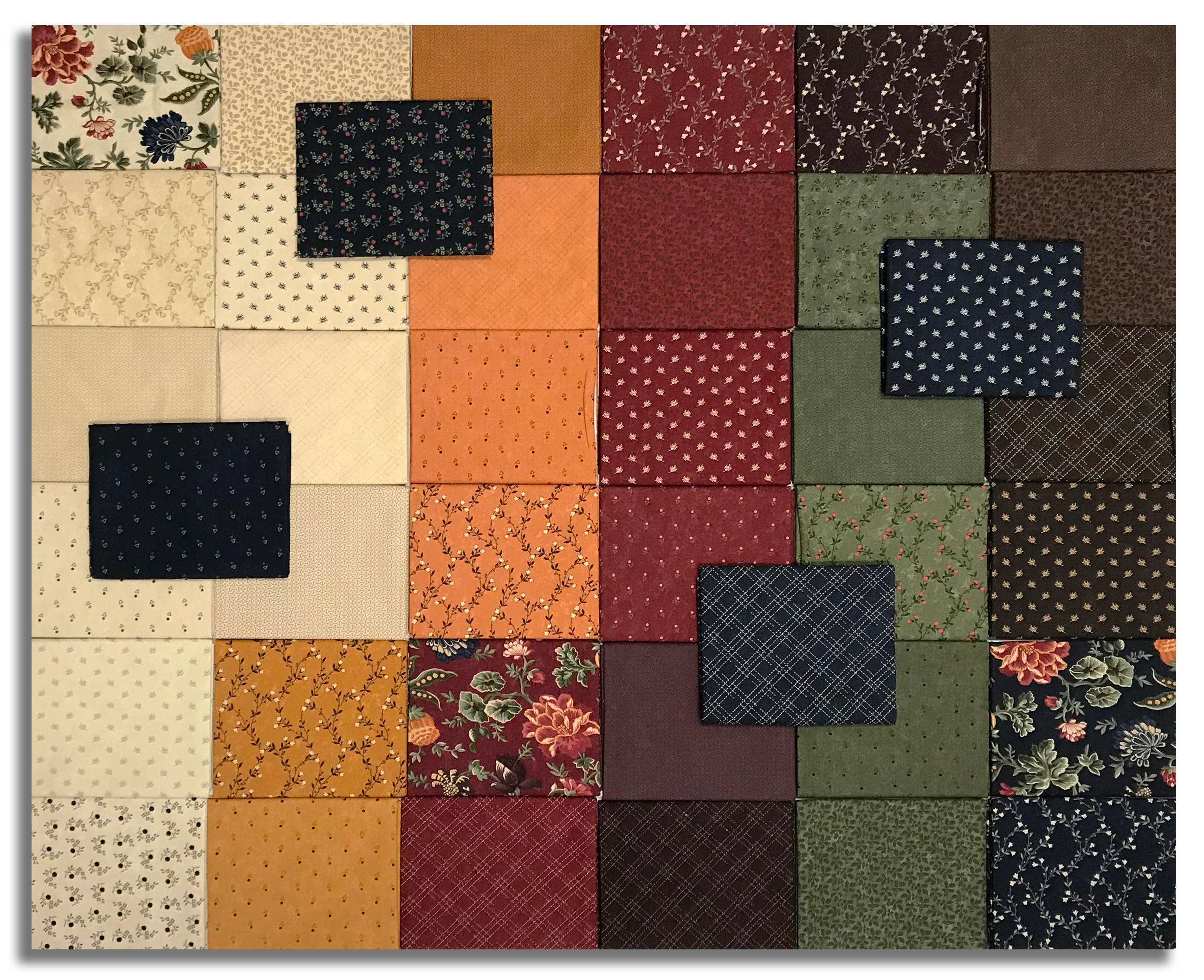 Moda Kansas Troubles Pre-Cut 40 Piece Fat Quarter Bundle - Quail Run - Image 2