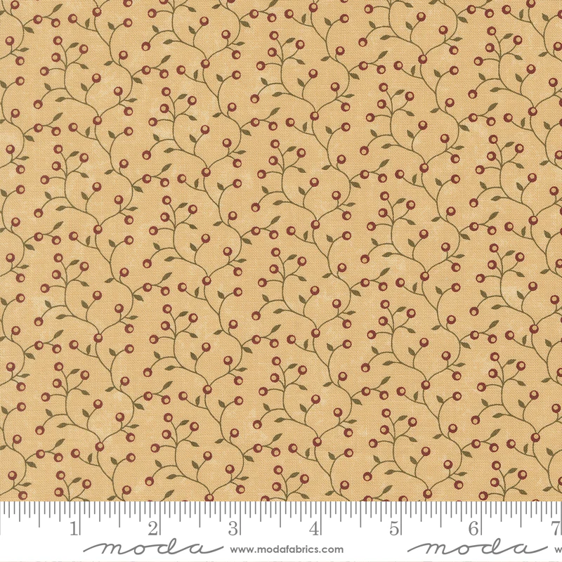 Moda Kansas Troubles - Wheatland 9796 11 Wheat Berry Vine By The Yard