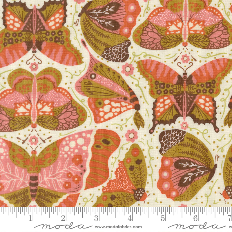 Moda Night Owl 48421 11 Cloud Butterfly By The Yard