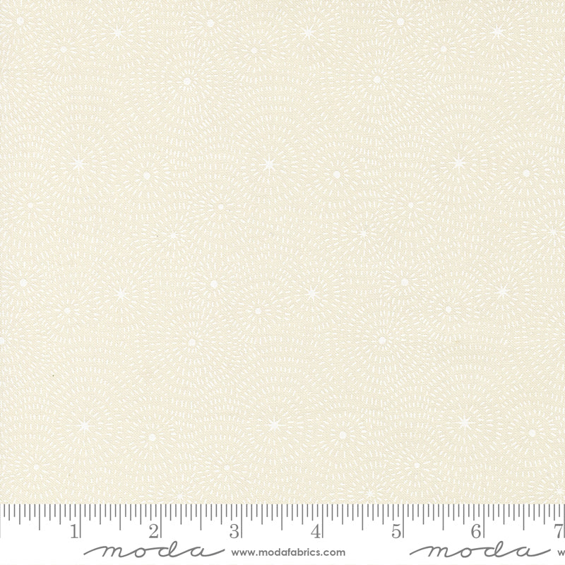 Moda Night Owl 48428 31 Cloud White Starry Night By The Yard