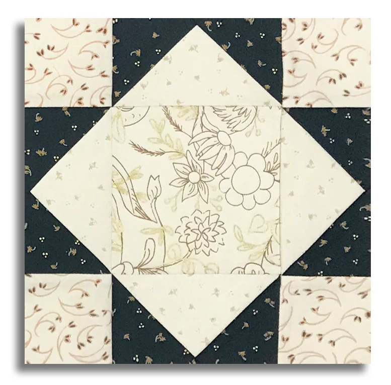 Moda Pre-Cut 12 Block King's Crown Quilt Kit - Sunlit Ruins - Image 3