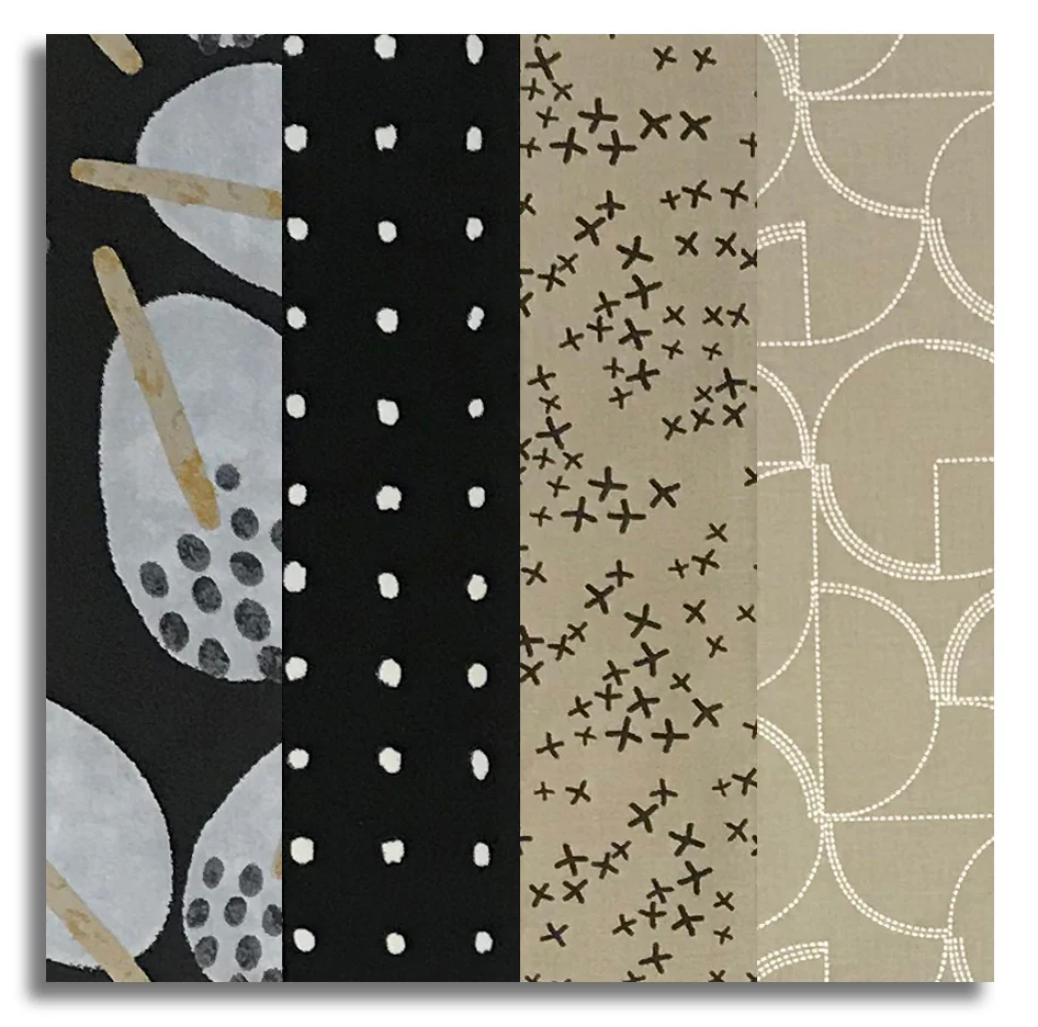Moda Pre-cut 24 Block Rail Fence Quilt Kit - Mira - Image 2