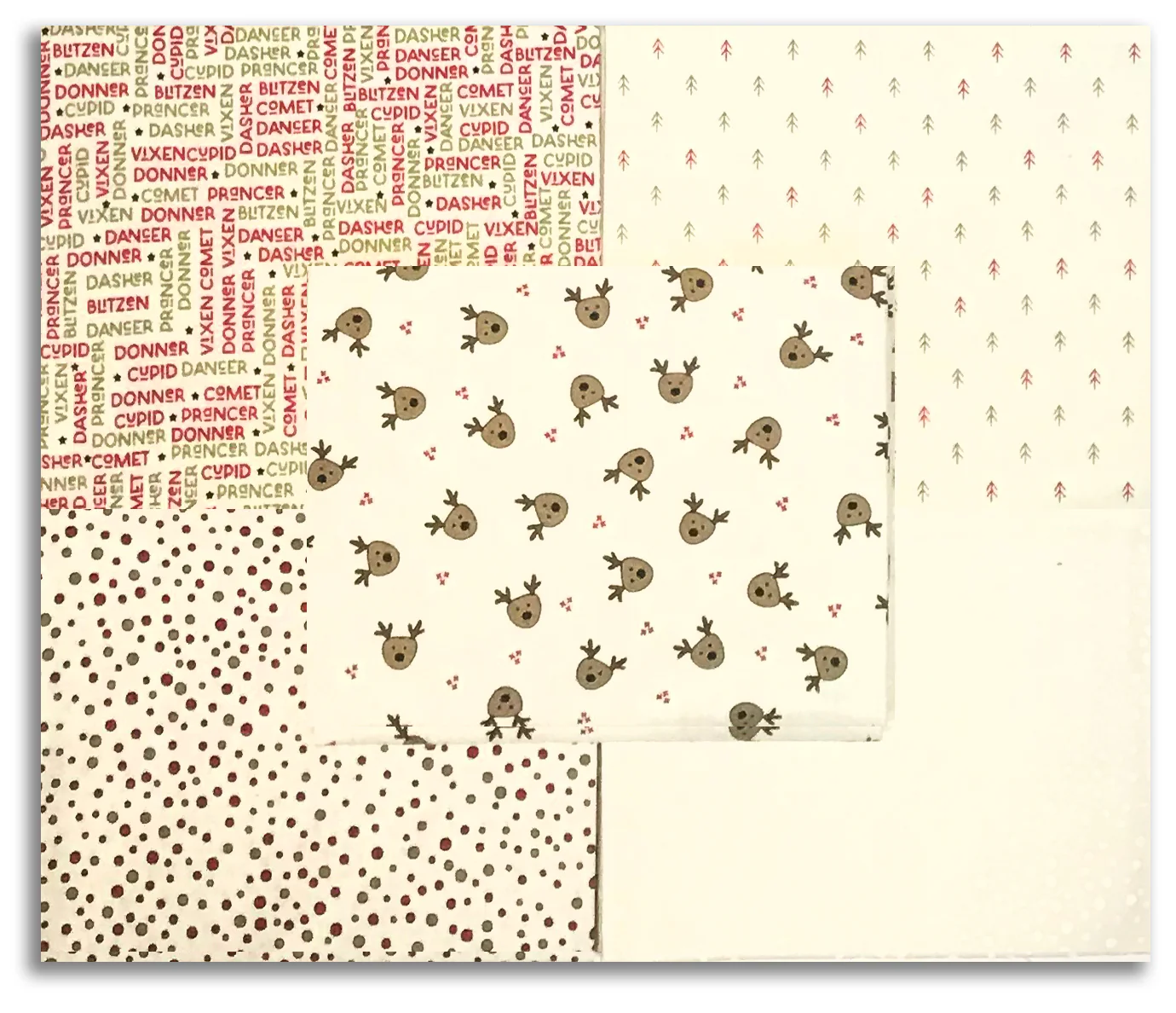 Moda Pre-Cut 32 Piece Fat Quarter Bundle - On Dasher - Image 5