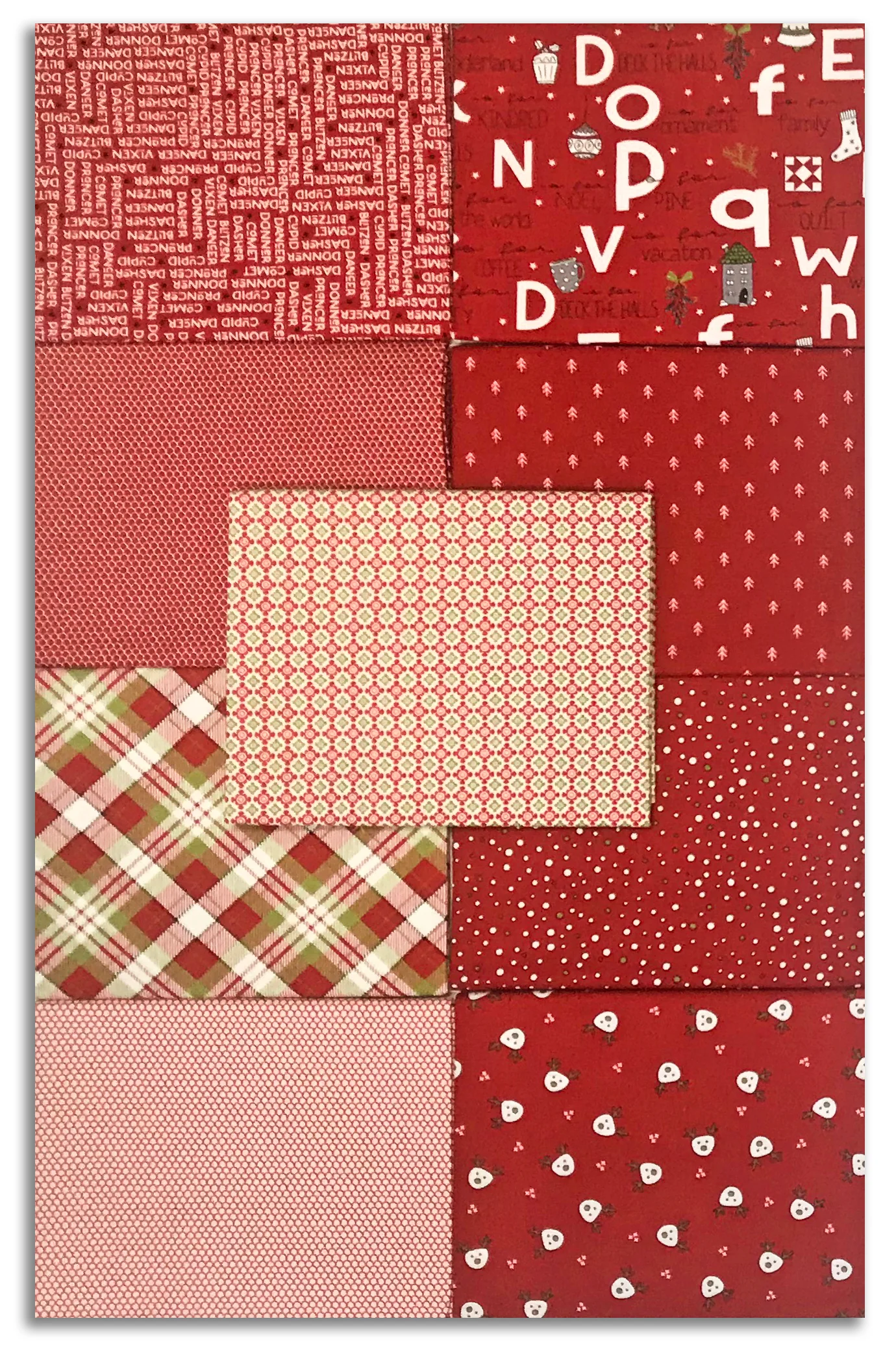 Moda Pre-Cut 32 Piece Fat Quarter Bundle - On Dasher - Image 6