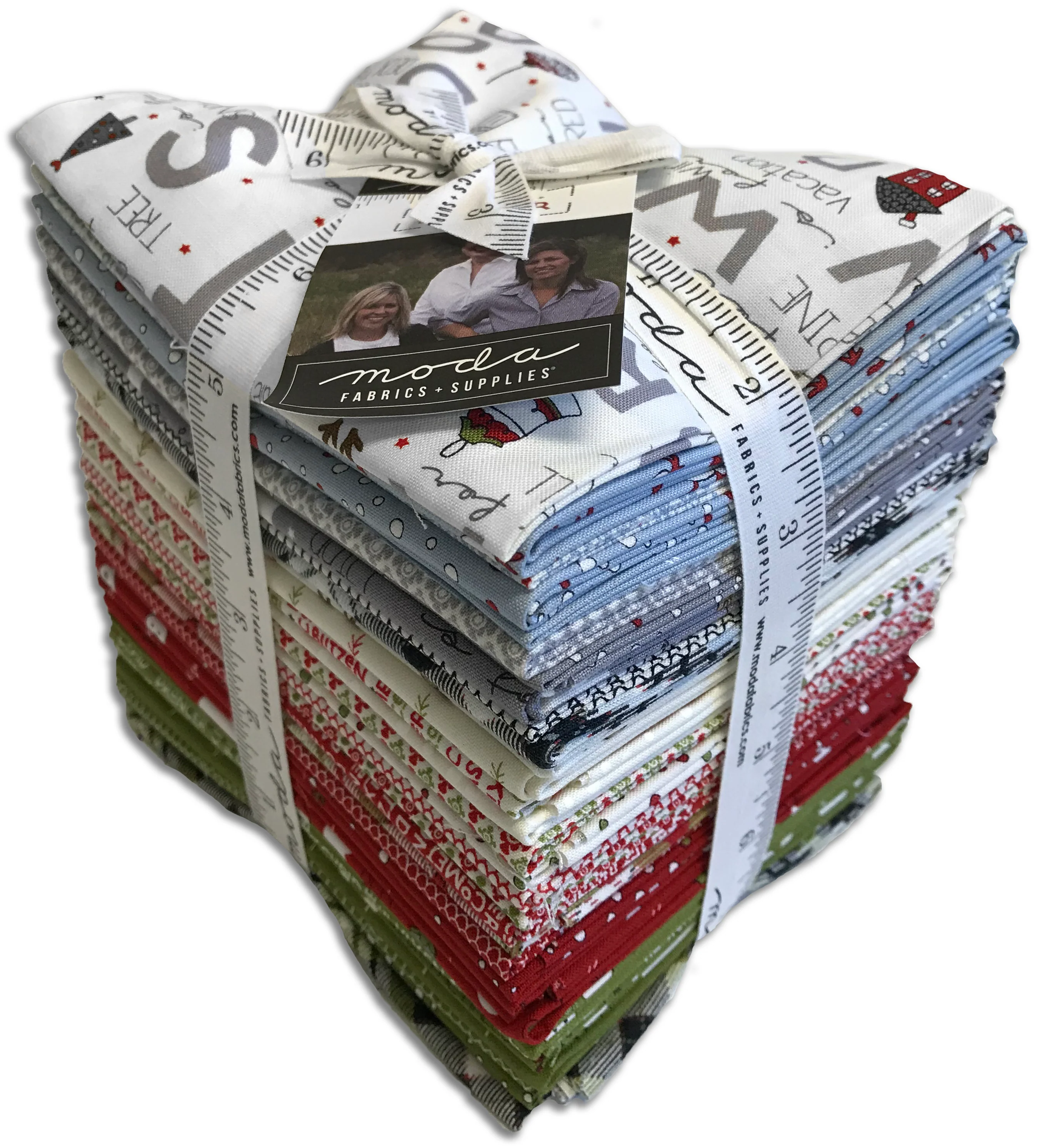 Moda Pre-Cut 32 Piece Fat Quarter Bundle - On Dasher - Image 7