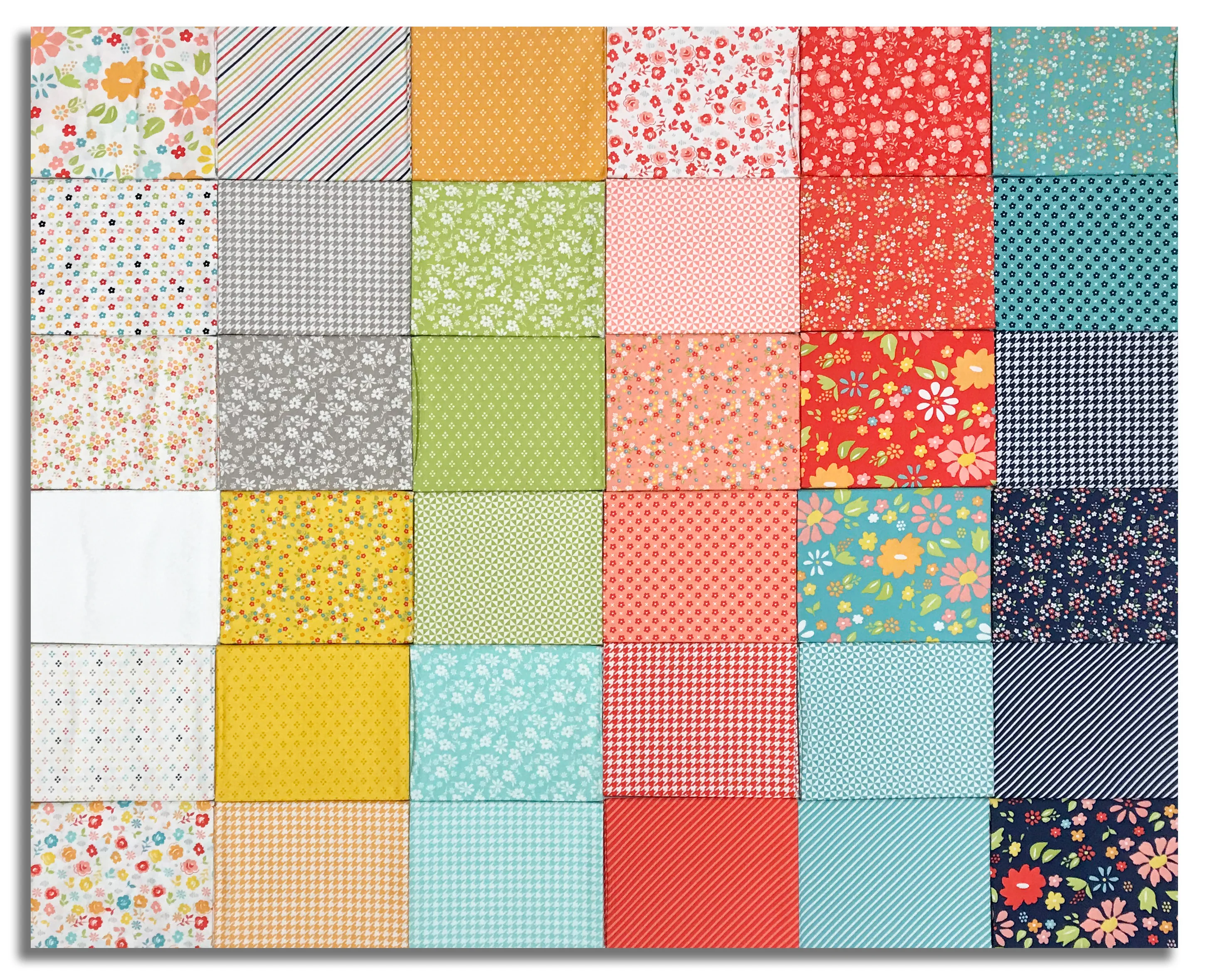 Moda Pre-Cut 36 Piece Fat Quarter Bundle - Delightfully Yours - Image 2