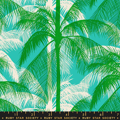Moda Ruby Star Society Poolside Too RS5197 14 Tropic Palms By The Yard