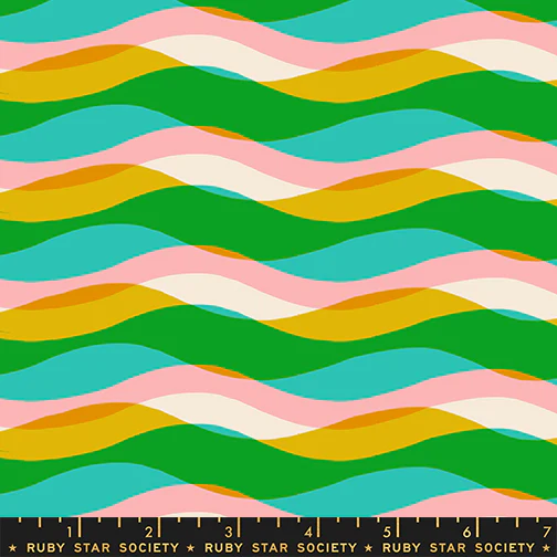 Moda Ruby Star Society Poolside Too RS5198 11 Tropic Waves By The Yard
