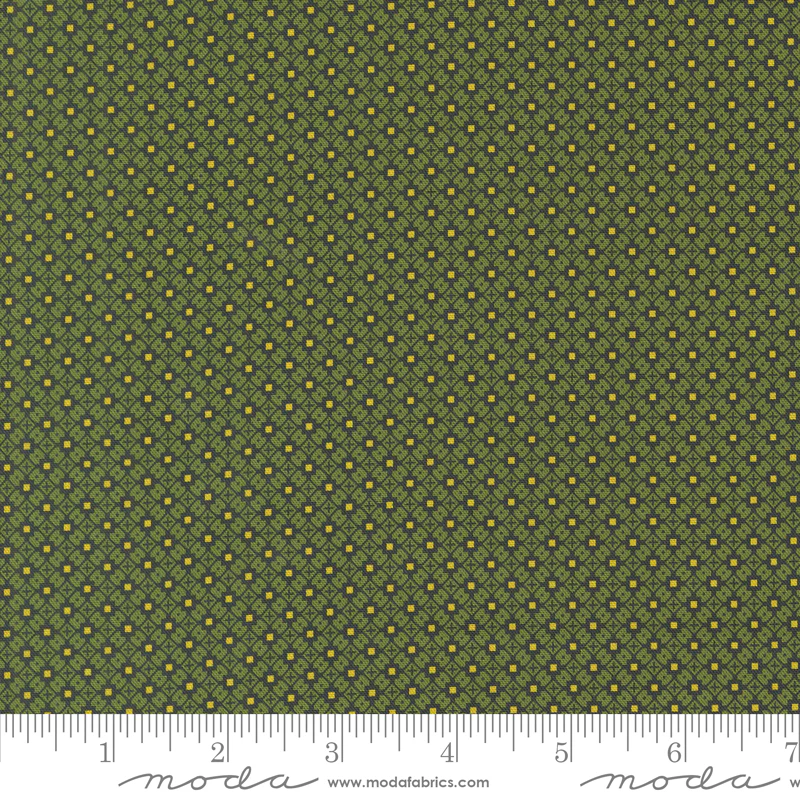 Moda Sally's Stitches 31719 14 New Leaf Crisscross By The Yard