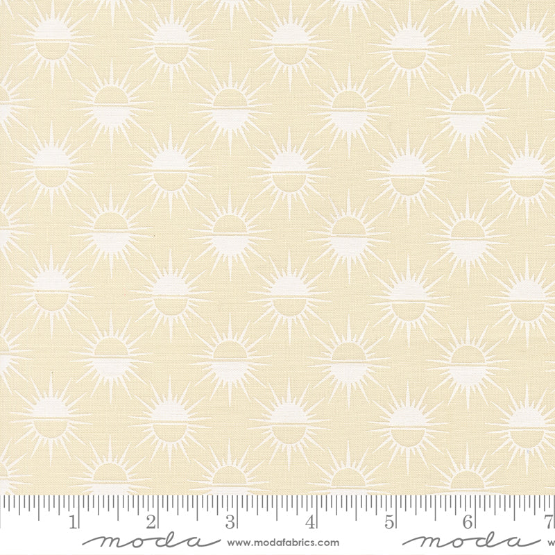 Moda Sunlit Ruins 38166 11 Cream White Seaside Sun By The Yard