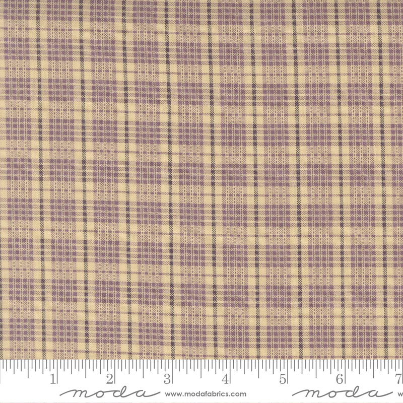 Moda Wild Orchid 2776 16 Moth Plaid  1.25 YARDS